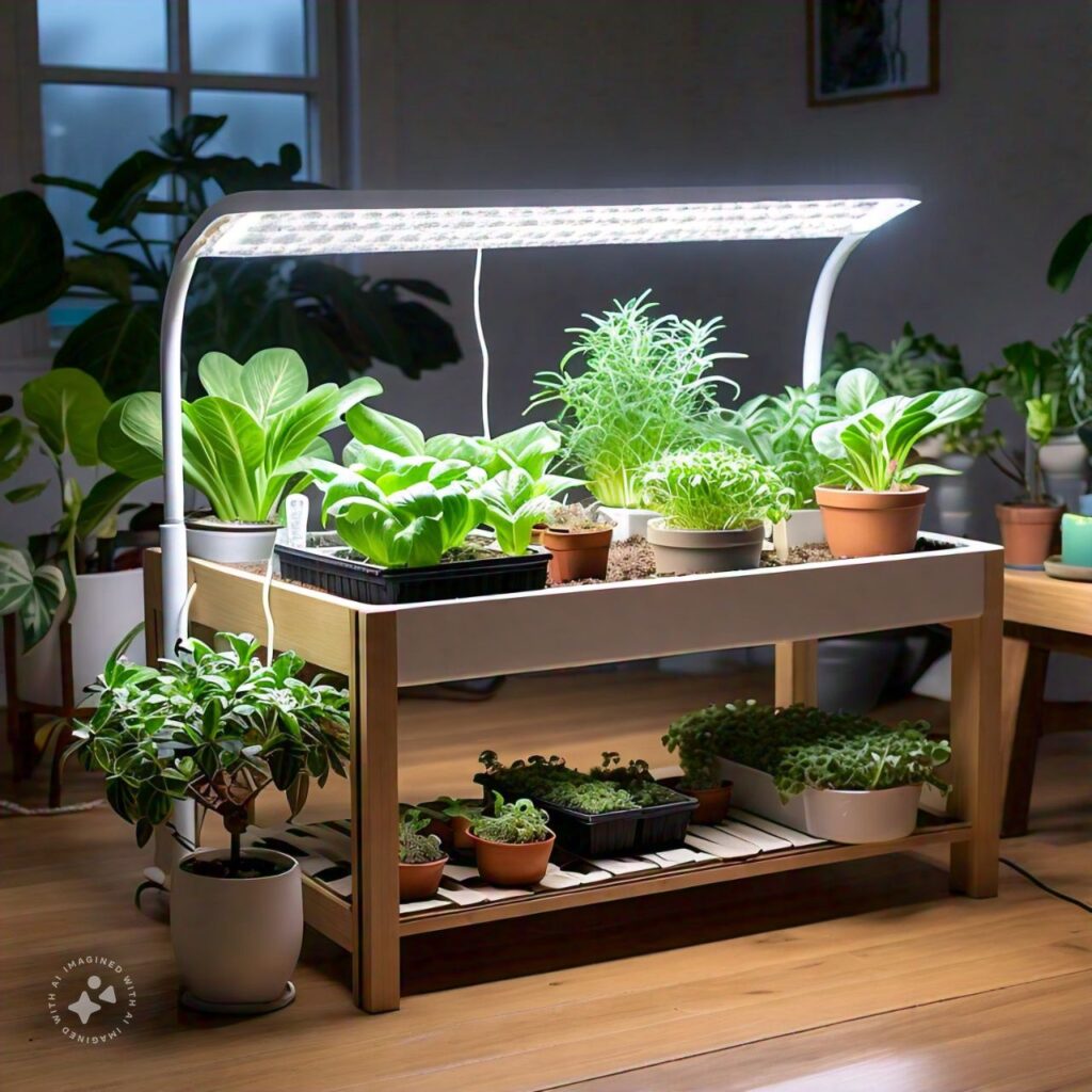 small indoor garden